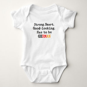 be german baby bodysuit