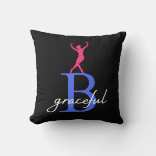 Be Graceful a Ballerina Cushion