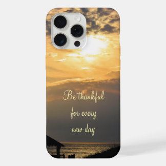 Be Grateful OBX Sunrise iPhone 15 Pro Max Case