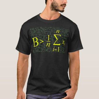 Be Greater Than Average Math Gift Back To School T-Shirt