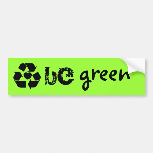 be green Sticker (Front)