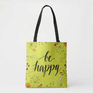 Be Happy 5 Tote Bag