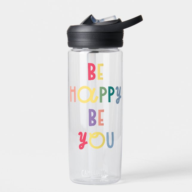 Be Happy Be You Water Bottle (Left)