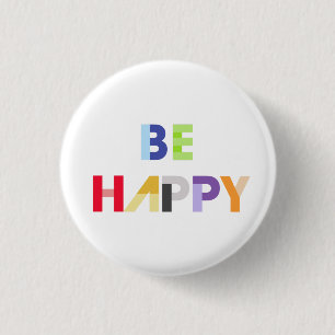 Be Happy Button