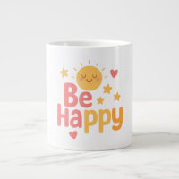 Be Happy – Cheerful Motivational Quote Design