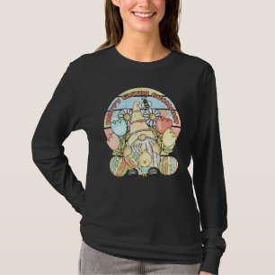 Be Happy Dy Gnome Christian Easter Day Easter Bunn T-Shirt