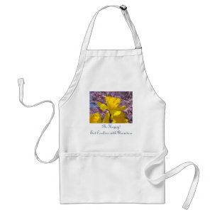 Be Happy Eat Cookies with Grandma apron Grandkids