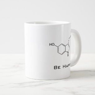 Be Happy! Extra Large Mug