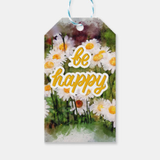 Be Happy  Gift Tags