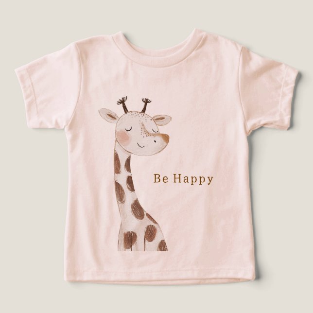 Be Happy Giraffe (Design Front)