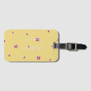 Be Happy Luggage Tag