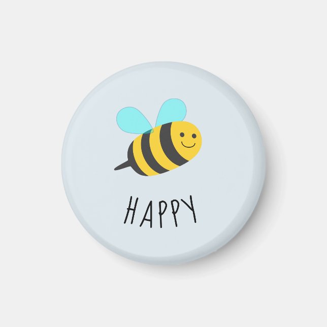 Be happy magnet (Front)