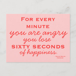 Be Happy - Motivational Postcard