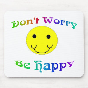 Be Happy Mousepad - Customised