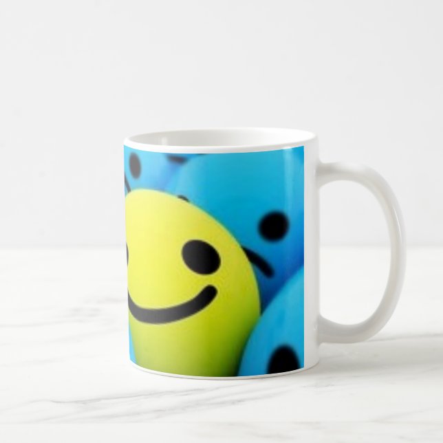 Be Happy Mug. Coffee Mug (Right)