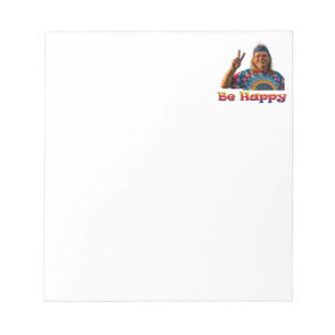 BE HAPPY NOTEPAD