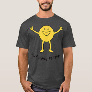Be Happy Smile Face Cute Smiling Funny Motivation T-Shirt