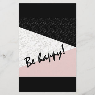 Be happy! stationery