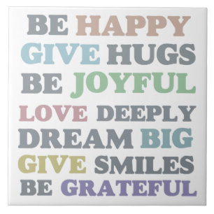 Be Happy Tile