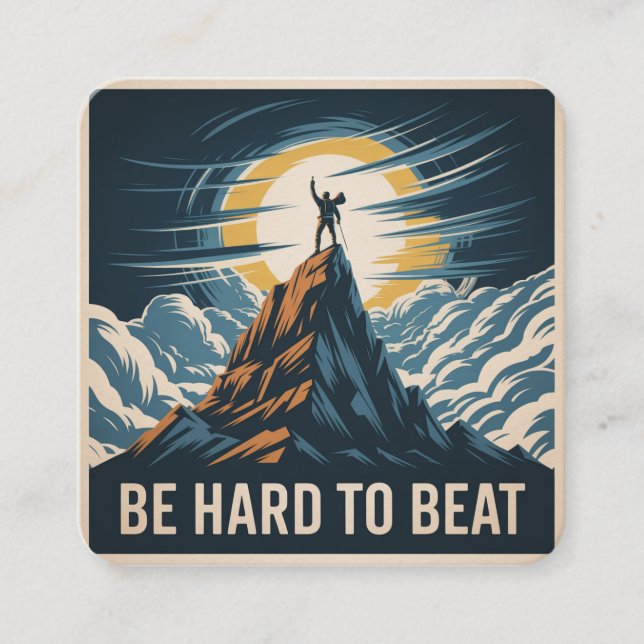 Be Hard To Beat Enclosure Card (Front)