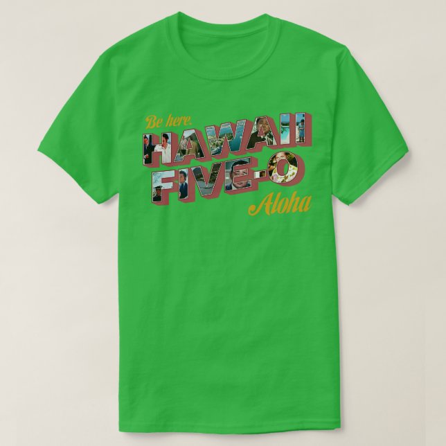 Be Here Hawaii TShirt (Design Front)