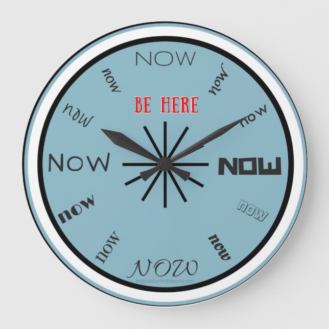 Be Here Now clock (Front)