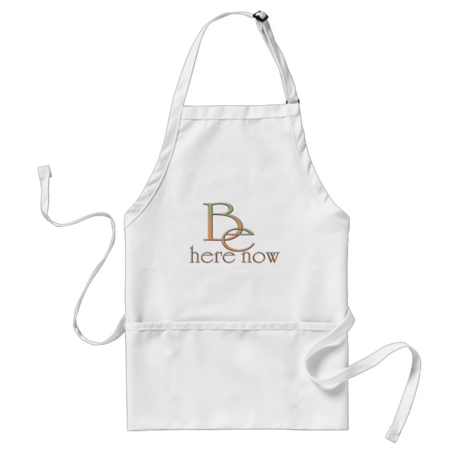 Be Here Now Standard Apron (Front)