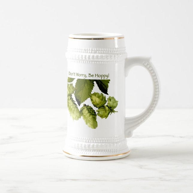 Be Hoppy Beer Stein (Right)