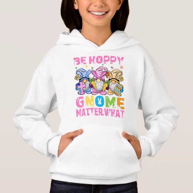 Be Hoppy Gnome Matter What Easter  (Front)