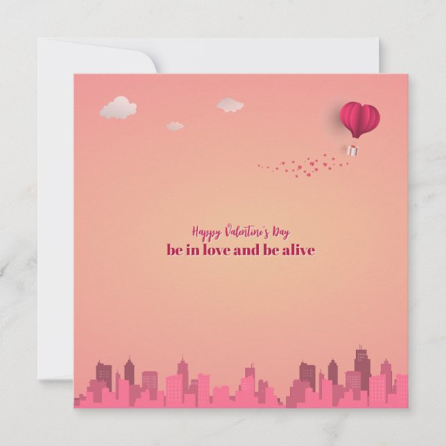 Be in love save the date (Front)