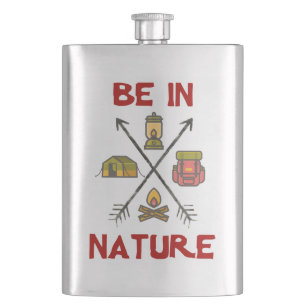 Be In Nature Hip Flask