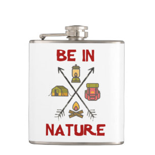 Be In Nature Hip Flask