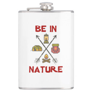 Be In Nature Hip Flask