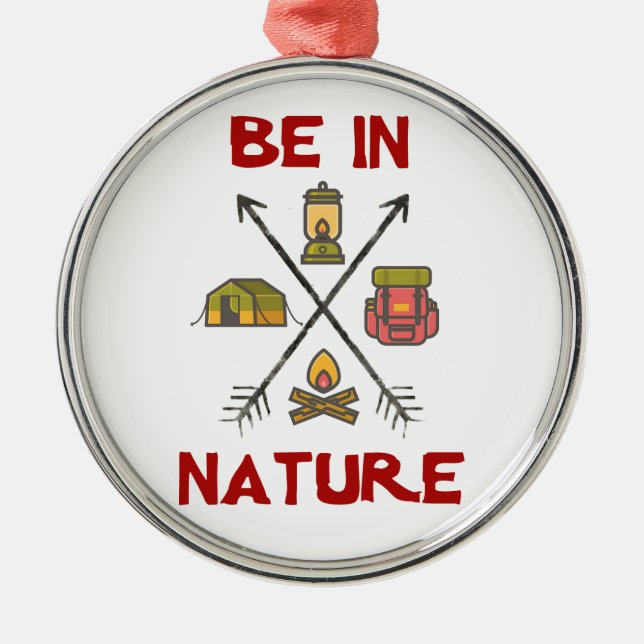 Be In Nature Metal Tree Decoration (Front)
