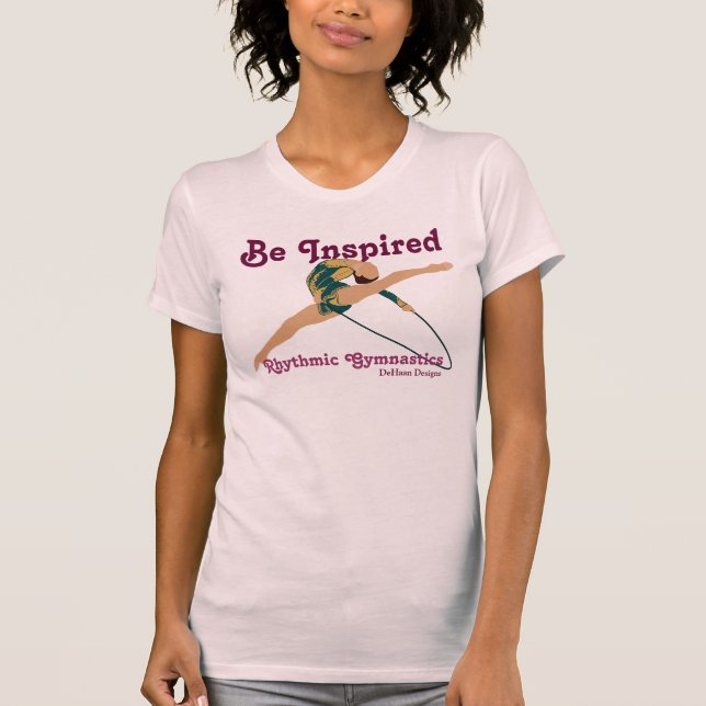 Be Inspired Rythmic Gymnastic Ladies T-Shirt (Front)