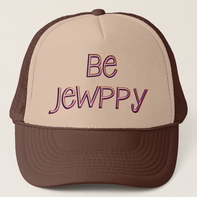 Be Jewppy Trucker Hat (Front)