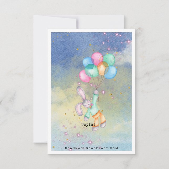 Be Joyful Art Card (Front)