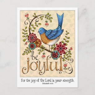 Be Joyful - Postcard