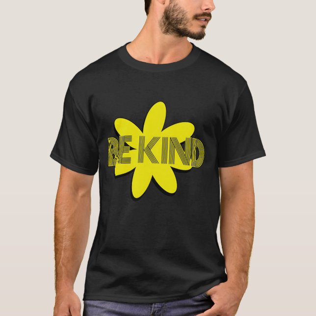 Be kind 70s friends T-Shirt (Front)