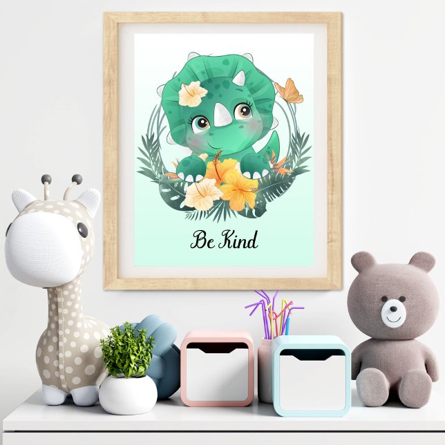 Be Kind Animal Nursery Wall Art (Be Kind Animal Nursery Wall Art)