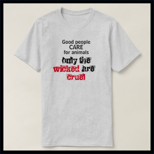 Be Kind Animal Rights T-Shirt