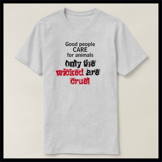 Be Kind Animal Rights T-Shirt (Creator Uploaded)