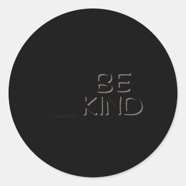 Be Kind - Anti-bullying Awareness Sticker  (Front)