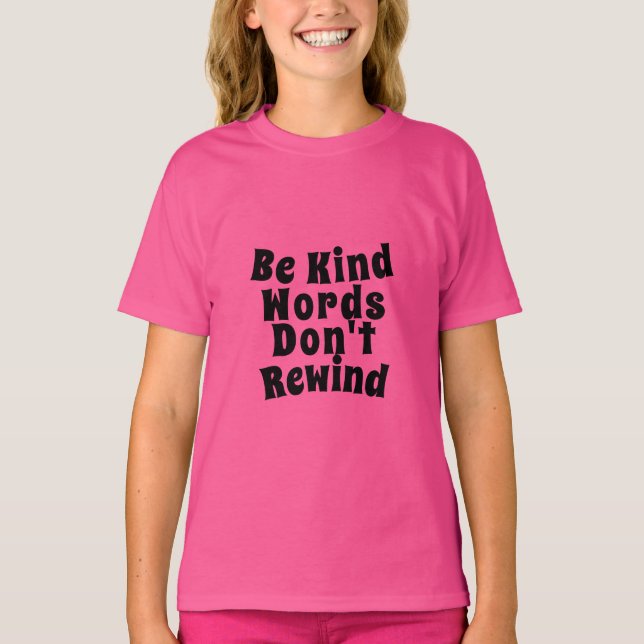 Be Kind Anti-Bullying T-Shirt (Front)