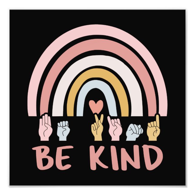 Be Kind ASL III - American Sign Language (Front)