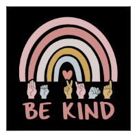 Be Kind ASL III - American Sign Language