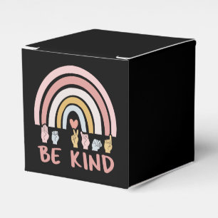 Be Kind ASL III - American Sign Language Favour Box
