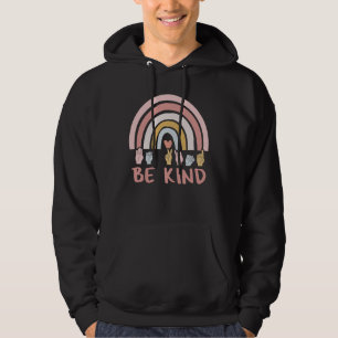 Be Kind ASL III - American Sign Language Hoodie