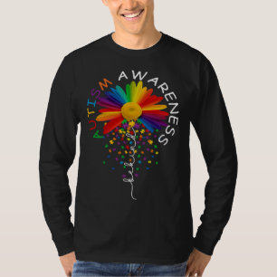 Be Kind Autism Awareness Daisy Flower Mom Women Ki T-Shirt