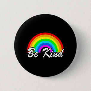 Be Kind Autism Awareness Rainbow Choose Kindness C 6 Cm Round Badge